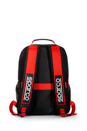 Sparco Bag Stage BLK/RED for high performance car parts by DTX Performance, veteran-owned shop, perfect for racing suspension and exhaust systems.