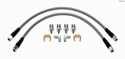 Wilwood Flexline Kit Front 1965-1969 Ford Mustang, performance car parts, brake upgrades, DTX Performance, veteran owned shop