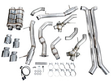 Load image into Gallery viewer, AWE Tuning 2021+ Cadillac CT4-V Blackwing SwitchPath Exhaust - Chrome Silver Tips, aftermarket performance exhaust system