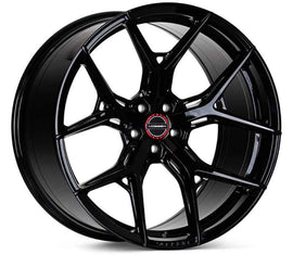 Vossen HF-5 19x9.5 / 5x114.3 / ET40 / Deep Face / 73.1 - Gloss Black Wheel for performance upgrades at DTX Performance