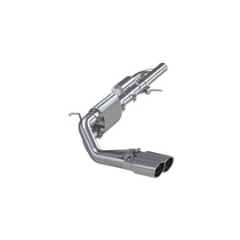 MBRP 09+ Chevrolet Silverado 1500 3in Cat Back Pre-Axle Dual Outlet w/ 4in Tip - AL, high performance car exhaust system