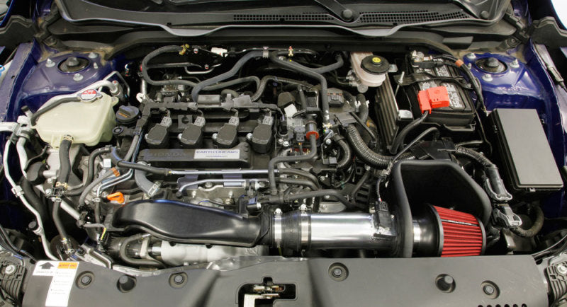 Spectre 16-20 Honda Civic L4-1.5L F/I Air Intake Kit installed for performance upgrades.