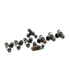 Load image into Gallery viewer, DeatschWerks Set of 8 2400cc/min Injectors for Cadillac CTS-V 6.2 LSA 09-15 EV14 Universal - DTX Performance