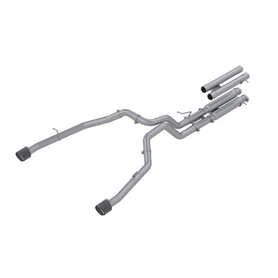 MBRP 2021 Ram TRX 6.2 S/C 3in Catback Dual Rear Carbon Fiber Tips(Race)- T304 exhaust from DTX Performance