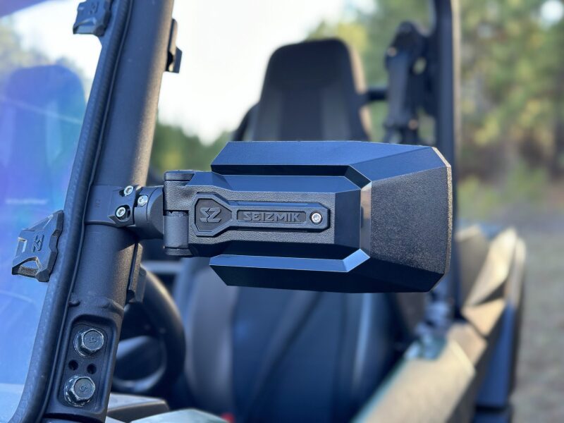 Seizmik 07+ Can Am/ Kaw/ Polaris/ Yamaha Trailrider Sideview Mirror, performance car parts, DTX Performance, aftermarket parts