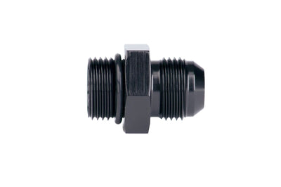 Torque Solution Adapter Fitting -8AN Straight Cut ORB to -6AN Flare, high performance auto parts by DTX Performance, veteran owned shop