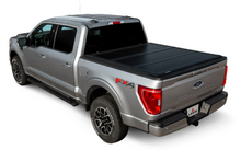 Load image into Gallery viewer, LEER 04+ Ford F-150 HF350M 5Ft 6In Tonneau Cover installed on silver truck, performance upgrades, DTX Performance, folding short bed