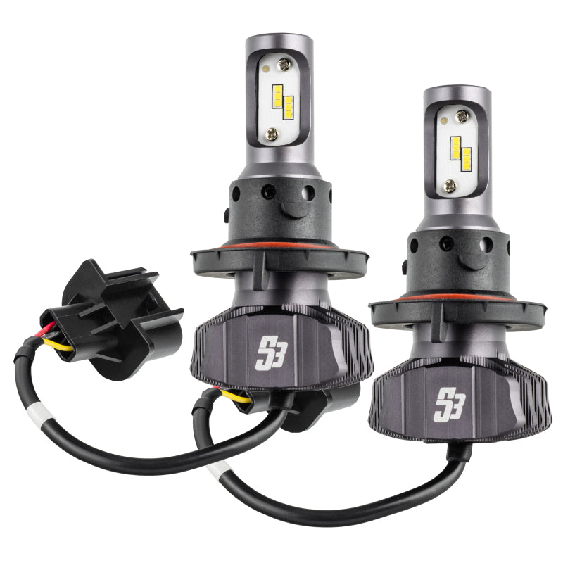 Oracle H13 - S3 LED Headlight Bulb Conversion Kit - 6000K for performance car parts and upgrades at DTX Performance shop
