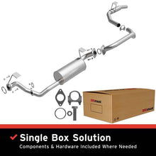 Load image into Gallery viewer, MagnaFlow BRE Exhaust Kit 95-97 LX450 image with single box solution and included components for high performance.