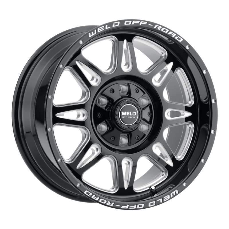 Weld Cheyenne 20x12 / 6x135 / 4.75 BS / 106.1 HB - Gloss Black Milled - Non-BL Wheel