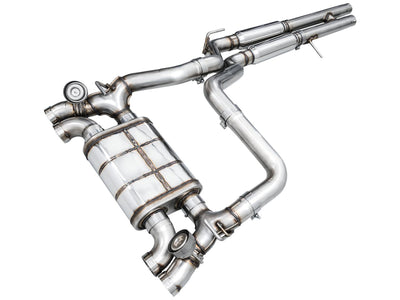 AWE 21+ Wrangler 392 Switchpath Cat-Back Exhaust- Quad BashGuards for performance car parts and upgrades