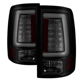 Spyder 09-16 Dodge Ram 1500 Light Bar LED Tail Lights - Black Smoke ALT-YD-DRAM09V2-LED-BSM, performance car parts