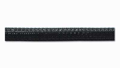 Vibrant 1/4in O.D. Flexible Split Sleeving Black