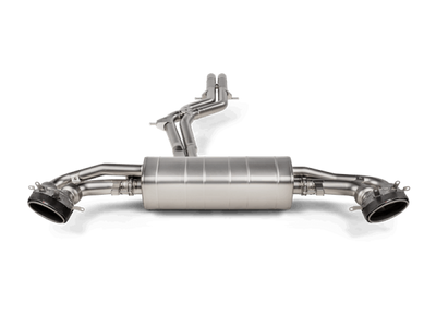 Akrapovic 2020+ Audi RS Q8 (M4) Evolution Line Cat Back (Titanium) w/Carbon Fiber/Titanium Tips, performance car parts, DTX Performance