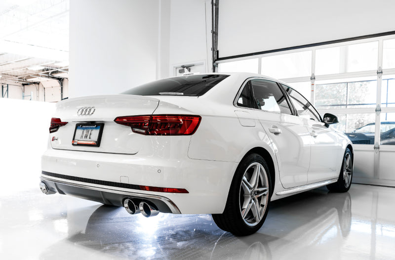 AWE Tuning Audi B9 S5 Sportback SwitchPath Exhaust - Non-Resonated (Black 102mm Tips) - DTX Performance