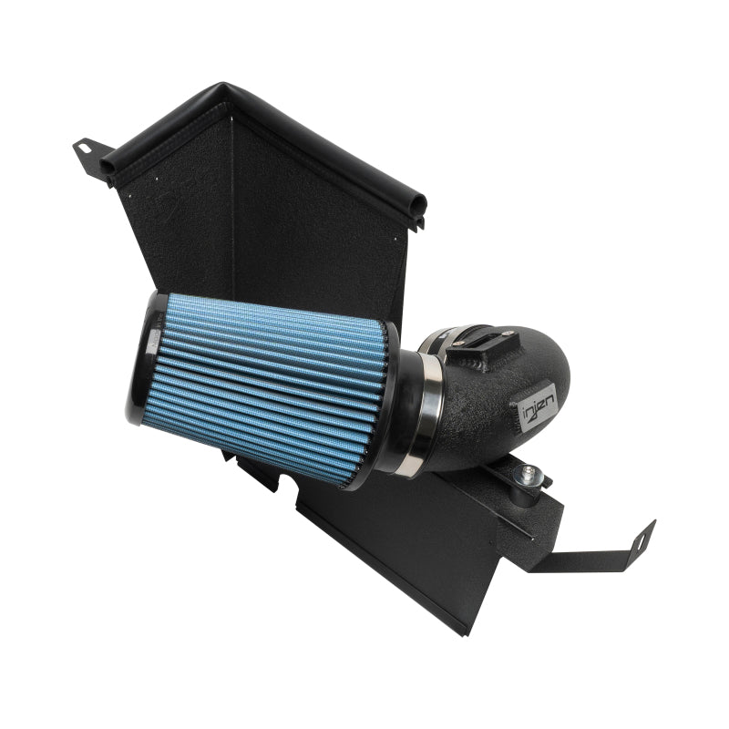 Injen 21-22 Toyota Supra 2.0L 4 Cyl. SP Short Ram Air Intake System - Wrinkle Black - DTX Performance