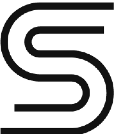 Abstract letter 'S' logo design