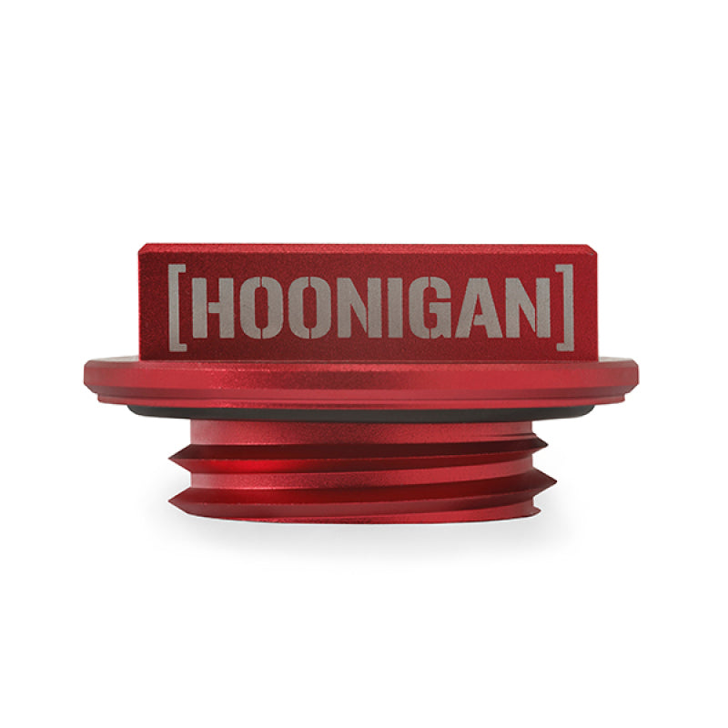 Mishimoto Subaru Hoonigan Oil Filler Cap - Red for high performance car parts and upgrades