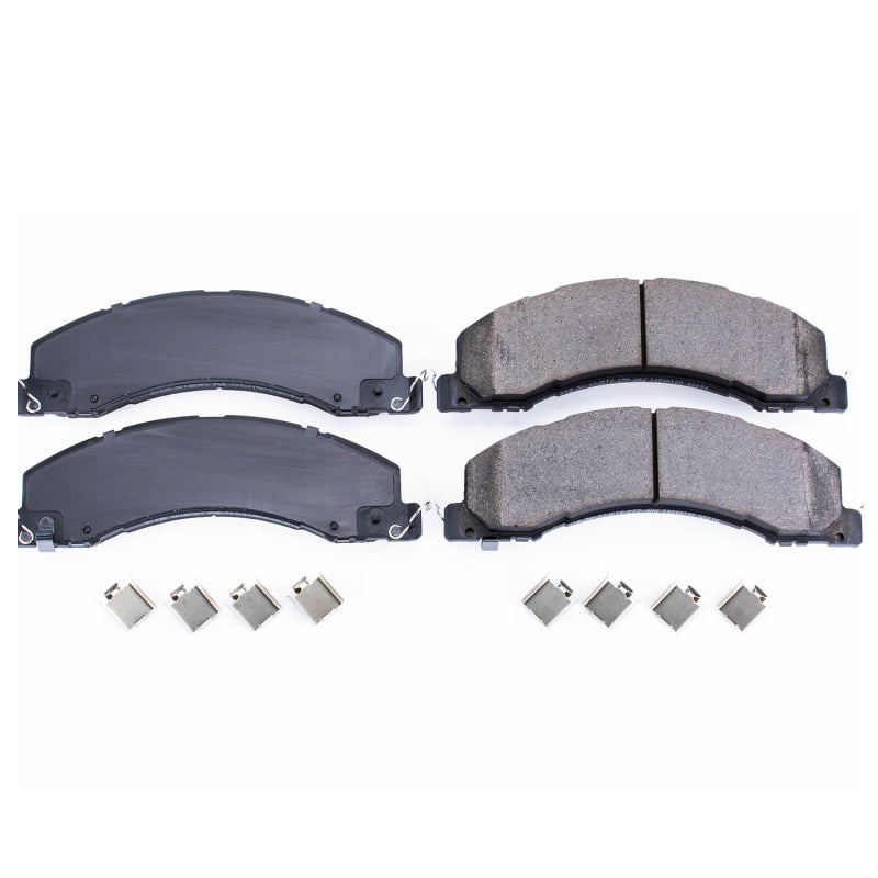 Power Stop 08-10 Dodge Ram 4500 Front or Rear Z17 Evolution Ceramic Brake Pads w/Hardware - DTX Performance