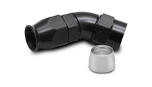 Load image into Gallery viewer, Vibrant 1 Piece PFTE Hose End -16 AN 45 Degree for performance car parts by DTX Performance, ideal for high performance auto upgrades.