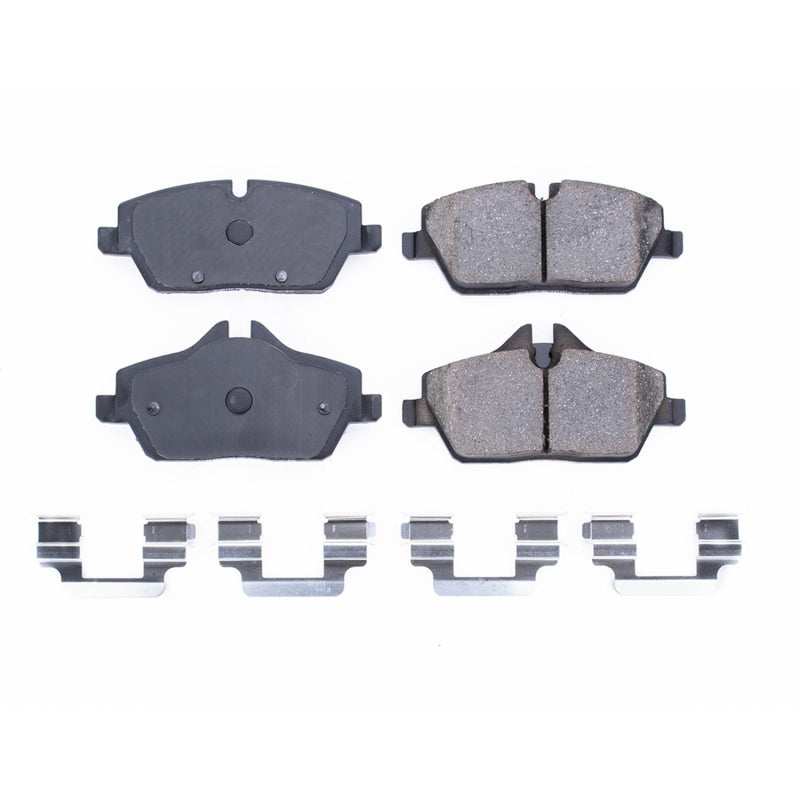 Power Stop 07-19 Mini Cooper Front Z17 Evolution Ceramic Brake Pads w/Hardware - DTX Performance