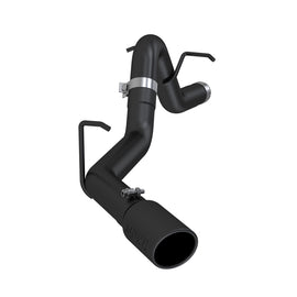 MBRP 16-19 Chevy/GMC Colorado/Canyon Duramax 3in Filter Back Single Side Black Coated Exhaust System, performance car parts, DTX Performance