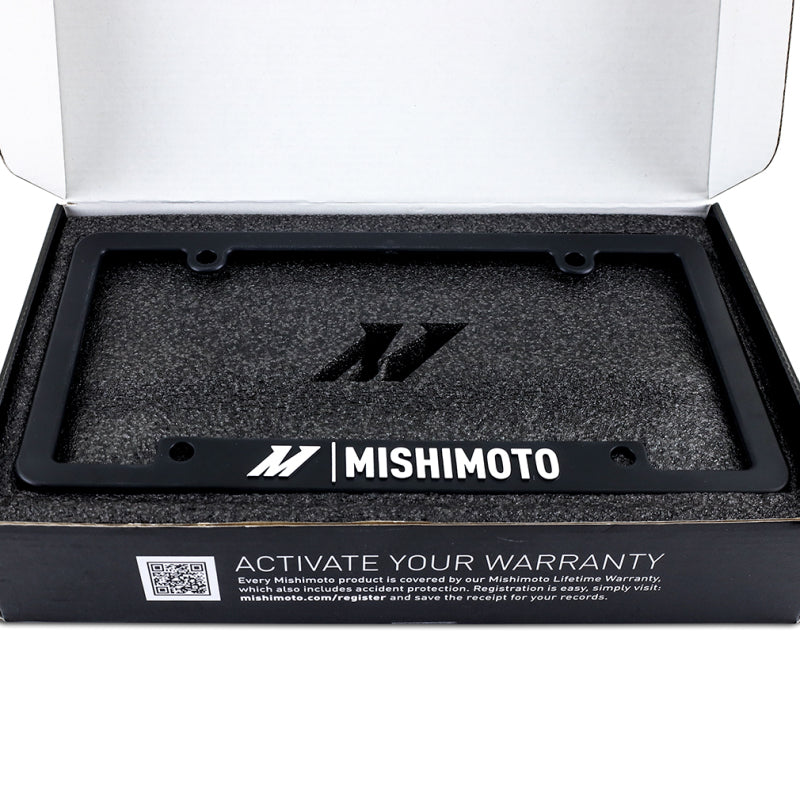 Mishimoto 2023+ Toyota GR Corolla License Plate Relocation Kit in box, performance car parts