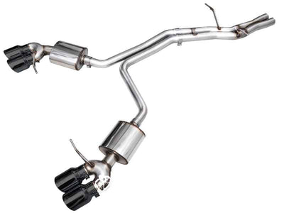 AWE Tuning 2022+ Porsche Macan 2.9TT Touring Edition Catback Exhaust w/ Diamond Black Tips, performance car parts, DTX Performance