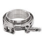 Mishimoto Stainless Steel V-Band Clamp 1.5in. (38.1mm), performance car parts, DTX Performance, aftermarket performance parts