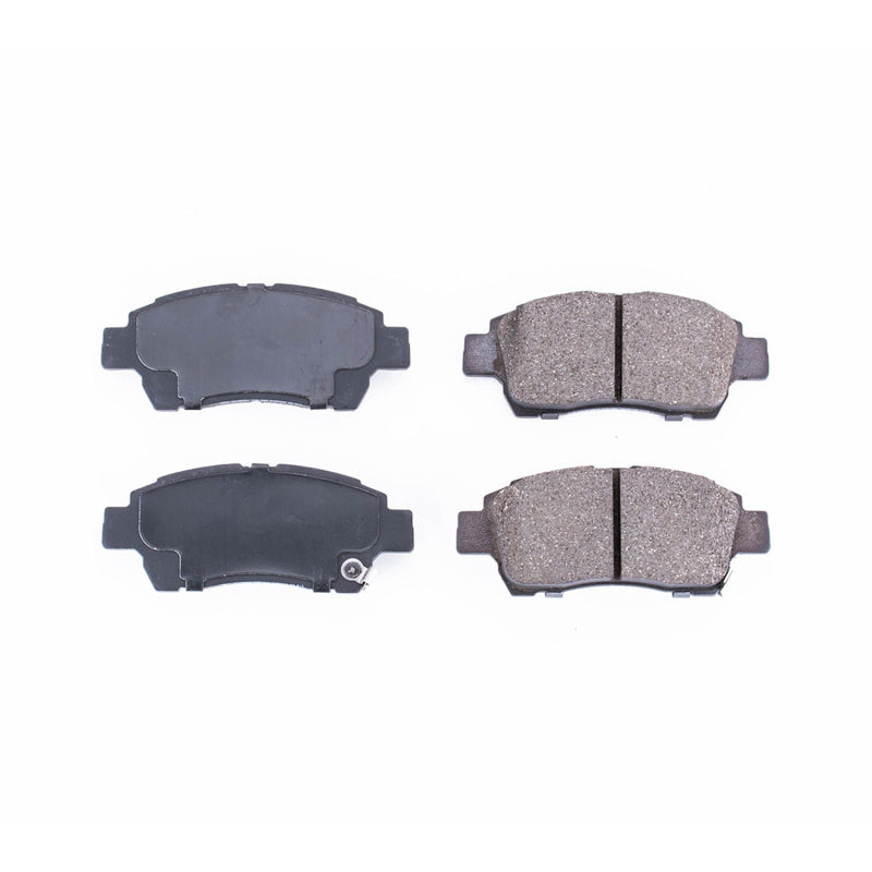 Power Stop 2000 Toyota Echo Front Z16 Evolution Ceramic Brake Pads - DTX Performance