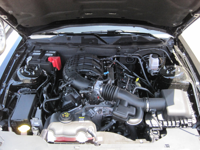 K&N 10 Ford Mustang GT 4.6L-V8 Drop In Air Filter in engine bay