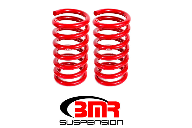 BMR 15-17 S550 Mustang Rear Drag Version Lowering Springs - Red - DTX Performance