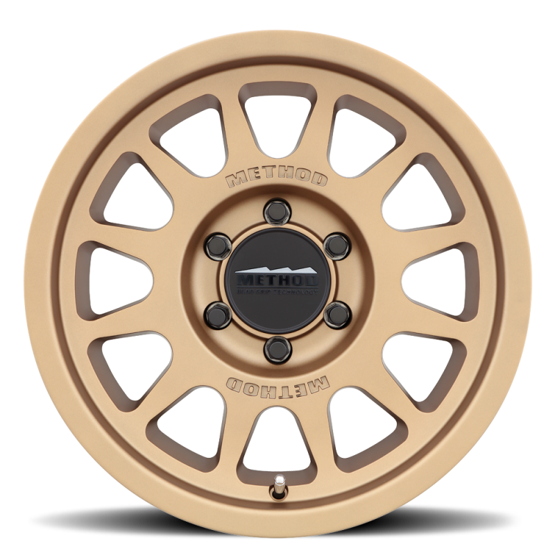Method MR703 17x7.5 +50mm Offset bronze wheel for performance car parts, DTX Performance, aftermarket performance upgrades, high performance auto parts.