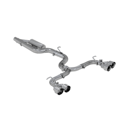 MBRP 15-19 VW Golf R 3in Cat Back Exhaust Pro Series T304, performance car part, DTX Performance, high performance exhaust