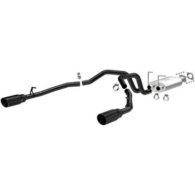 MagnaFlow 2019 Ram 1500 V8 5.7L (Excl. Tradesman) Black Coated 3in 409SS Cat-Back Exhaust System from DTX Performance
