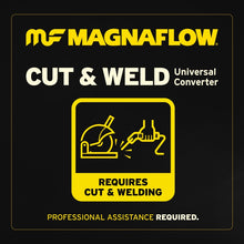 Load image into Gallery viewer, Magnaflow 3.00in. C/C 6in. spun body Universal Converter installation guide