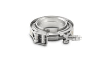 Load image into Gallery viewer, Vibrant T304 SS V-Band Flange Assembly for 2.25in O.D. Tubing incl 2 V-Band flanges &amp; 1 V-Band Clamp, performance car parts