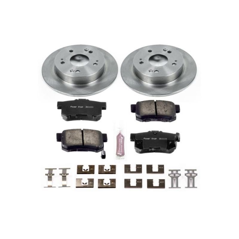 Power Stop 13-15 Acura ILX Rear Autospecialty Brake Kit, high performance brakes, upgrade for Acura ILX, DTX Performance