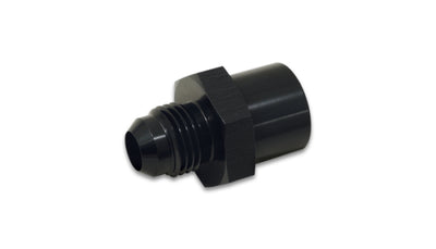 Vibrant M16 x 1.5 Female to -6AN Male Flare Adapter - Anodized Black for high performance auto parts by DTX Performance
