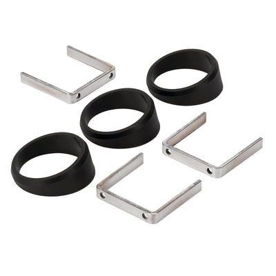 Autometer or Autogage 2-1/16in Black Angle Rings -- 3 Pack, perfect for performance car parts and tuning upgrades at DTX Performance.