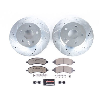 Power Stop 11-18 Ram 1500 Front Z36 Truck & Tow Brake Kit, high performance brakes, DTX Performance, brake upgrades, aftermarket parts