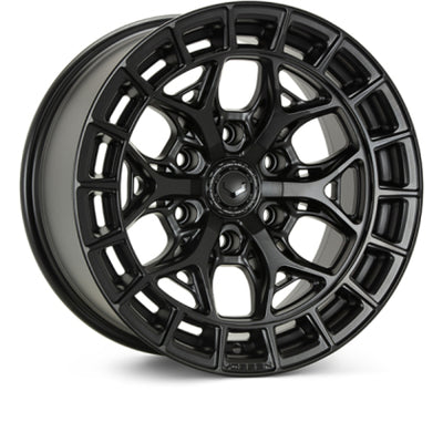 Vossen HFX-1 18x9 - 8x165.1 - ET0 - Deep Face - 125.1 - Satin Black Wheel