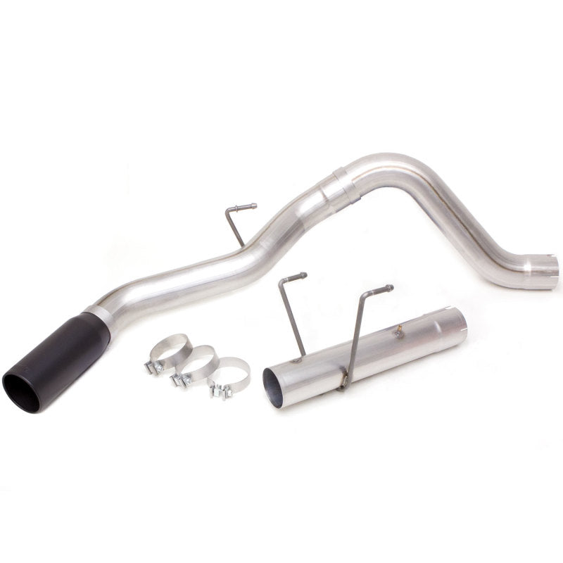 Banks Power 13-18 Dodge RAM Monster Exhaust 4.0in. Single 6.7L CCLB w/ SideKick S/S Black Tip - DTX Performance