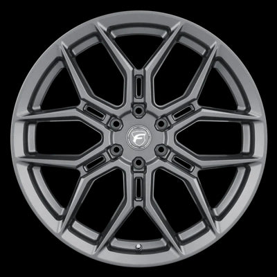Forgestar X12 24x10 / 6x135 BP / ET30 / 6.68in BS Satin Anthracite Wheel