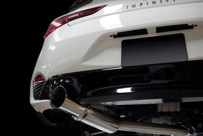 ISR Performance GT Single Exhaust - Infiniti Q60 Coupe RWD, high performance auto parts for DTX Performance, exhaust systems upgrade