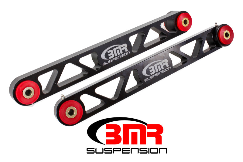 BMR 05-14 S197 Mustang Billet Aluminum Lower Control Arms (Polyurethane) - Black Anodized - DTX Performance