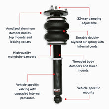 Load image into Gallery viewer, Air Lift Performance 89-00 Lexus LS400 Rear Air Suspension Kit features high-quality dampers and adjustable mounts for performance tuning.
