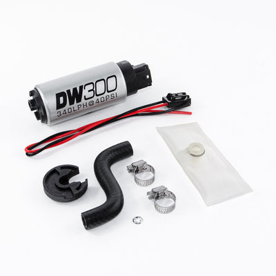 DeatschWerks 85-97 Ford Mustang DW300 320 LPH In-Tank Fuel Pump w/ Install Kit for performance upgrades