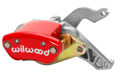 Wilwood Caliper-MC4 Mechanical-R/H - Red w/ Logo 1.19in Piston .81in Disc, high performance brakes, DTX Performance shop product