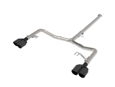 aFe Takeda 21-24 Kia K5 GT L4-2.5L (t) SS Axle-Back Exhaust System w/ Carbon Fiber Tips, performance car parts by DTX Performance